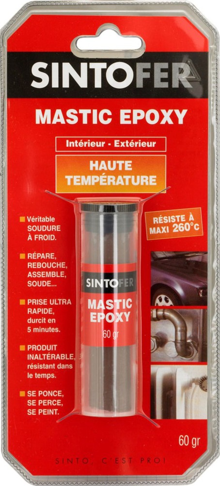 Sintofer Mastic Epoxy Haute Température 60g