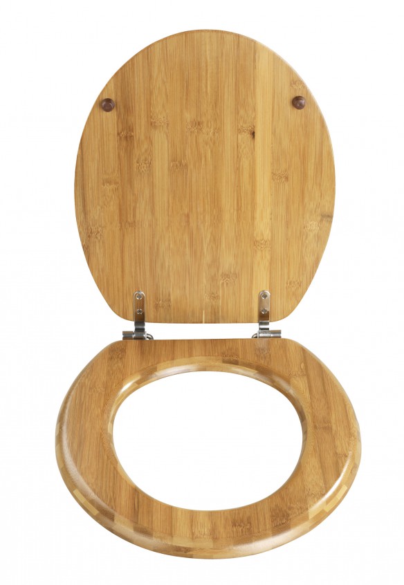 Abattant WC Bambou foncé