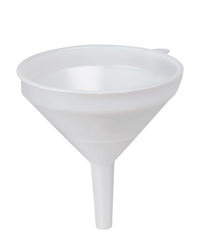 Entonnoir en acier inoxydable de 15 cm pour embouteillage et conserves