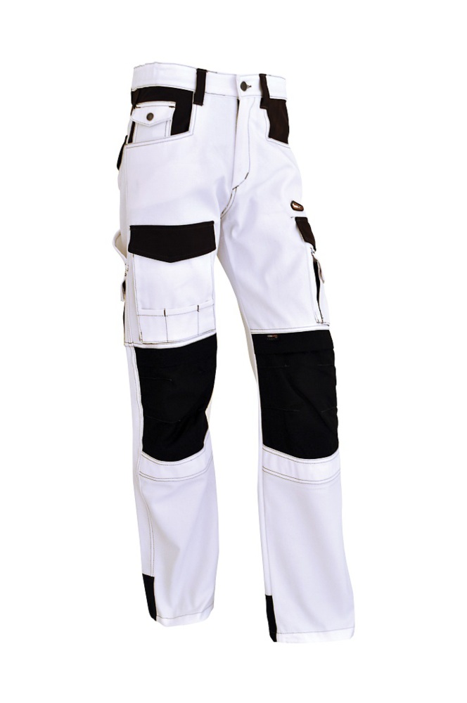 Pantalon Élite Blanc/Gris
