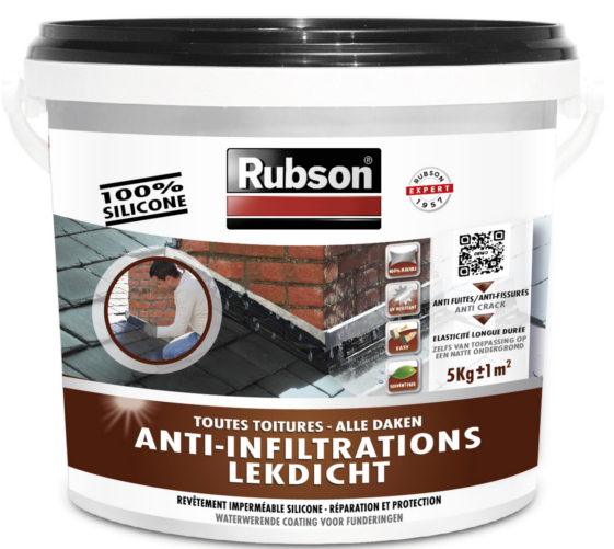 Rubson Liquid Rubber Plus, Revêtement d'étanchéité toutes toitures