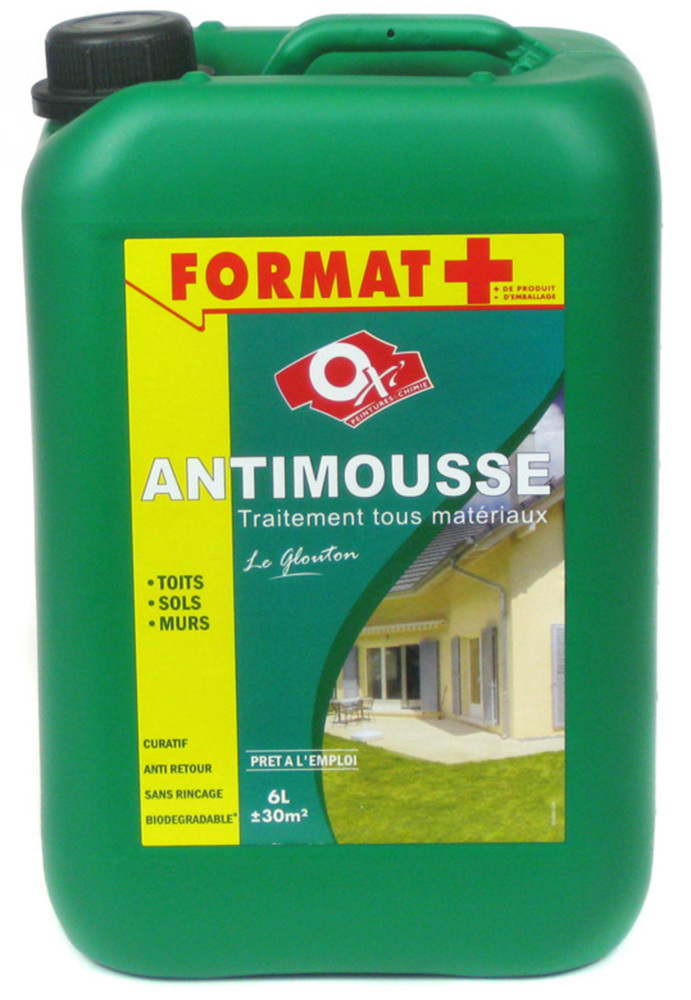 Antimousse prêt à l'emploi le Glouton 5L+1L gratuit