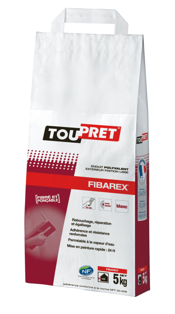 Enduit polyvalent Fibarex poudre 5kg