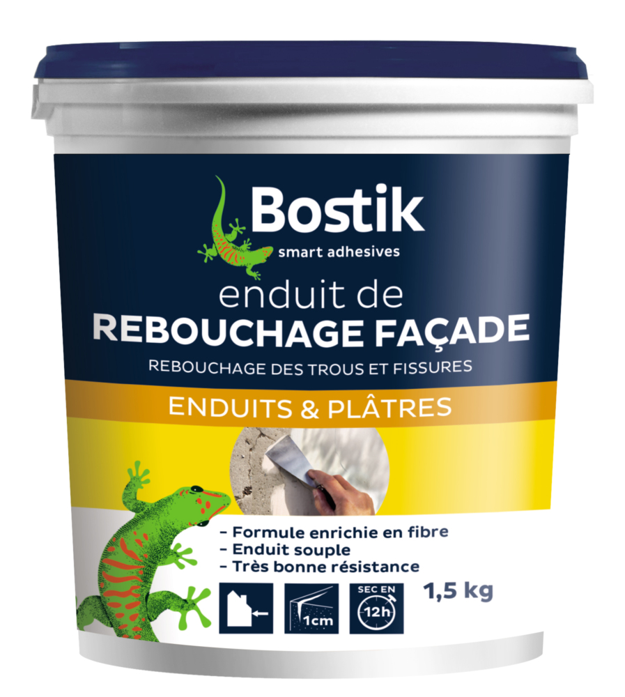 Enduit de rebouchage façade pâte 4kg