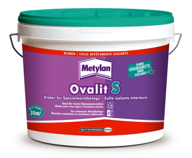 Colle Ovalit S Isolants Intérieurs 12kg