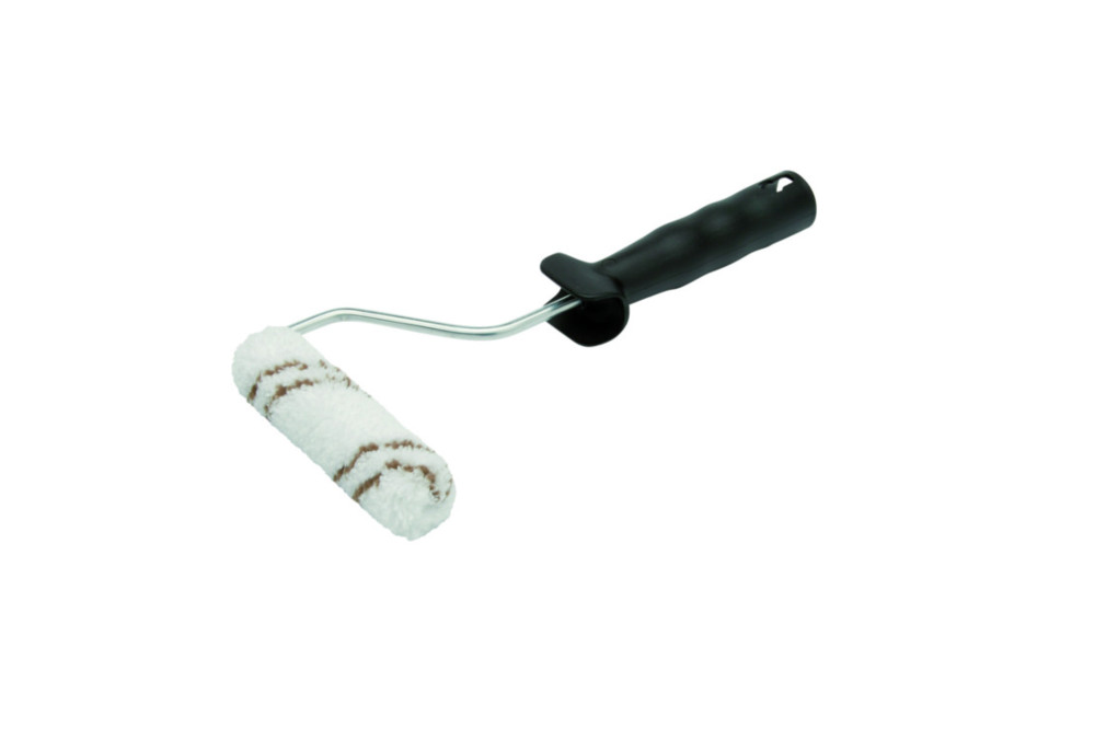 Mini rouleau 100 mm pour lasure et traitement des bois, idéal petites surfaces