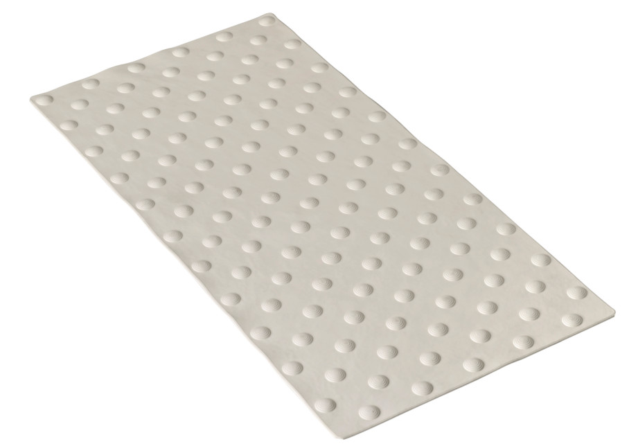 Dalles Podotactiles "Exteline" 420x840 mm Épaisseur 7mm Blanc