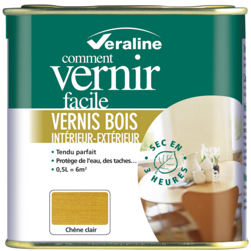 Vernis bois brillant Incolore 0.5L