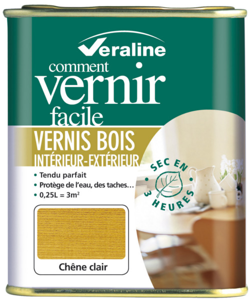 Vernis bois brillant Incolore 0.25L