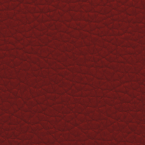 Nappe coton enduit simili cuir Noblessa rouge 140cmx15ml