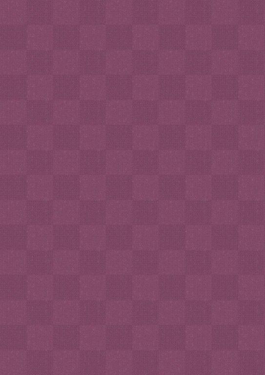 Nappe coton enduit Gala Delano 5 prune, rouleau de 140cmx15ml