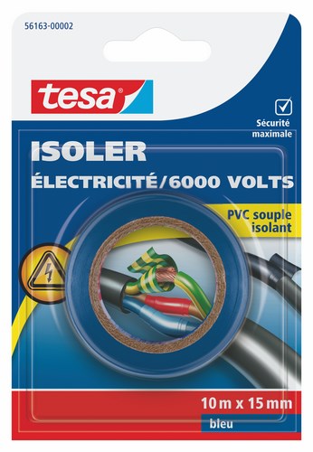 Tesa Isoler - électrique bleu 15mmx10ml