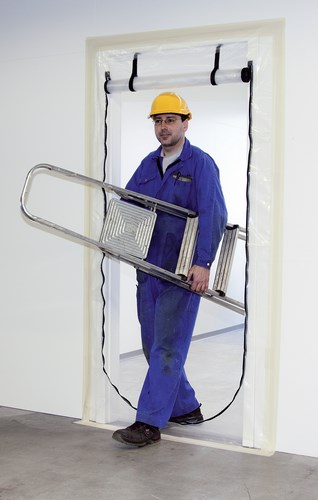 Porte Temporaire Souple Type U