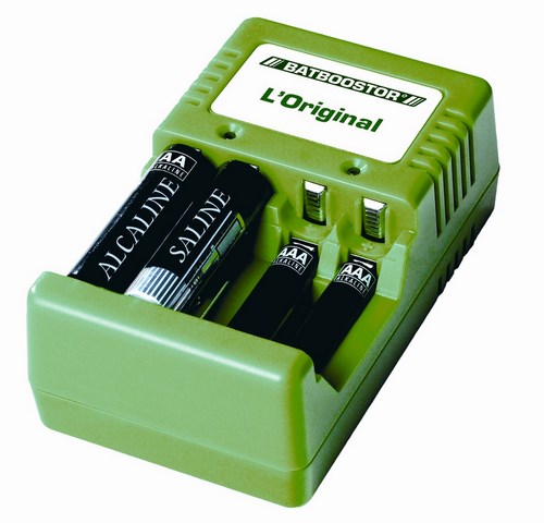 Chargeur pour piles jetables LR3 LR6 LR9, box de 48 chargeurs