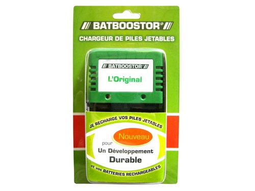 Chargeur pour piles jetables LR3 LR6 LR9, box de 48 chargeurs