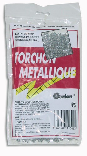 Torchon Métallique Moyen en Sachet