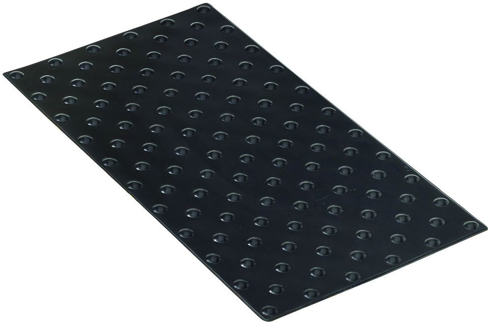 Dalles Podotactiles "Accessdal" 820x400mm Épaisseur 7mm Noir Ral 9004 Adhésives