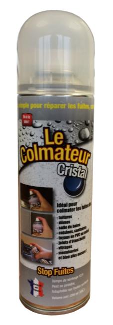 Le Colmateur Spray bitumeux d'étanchéité transparent aérosol 250ml