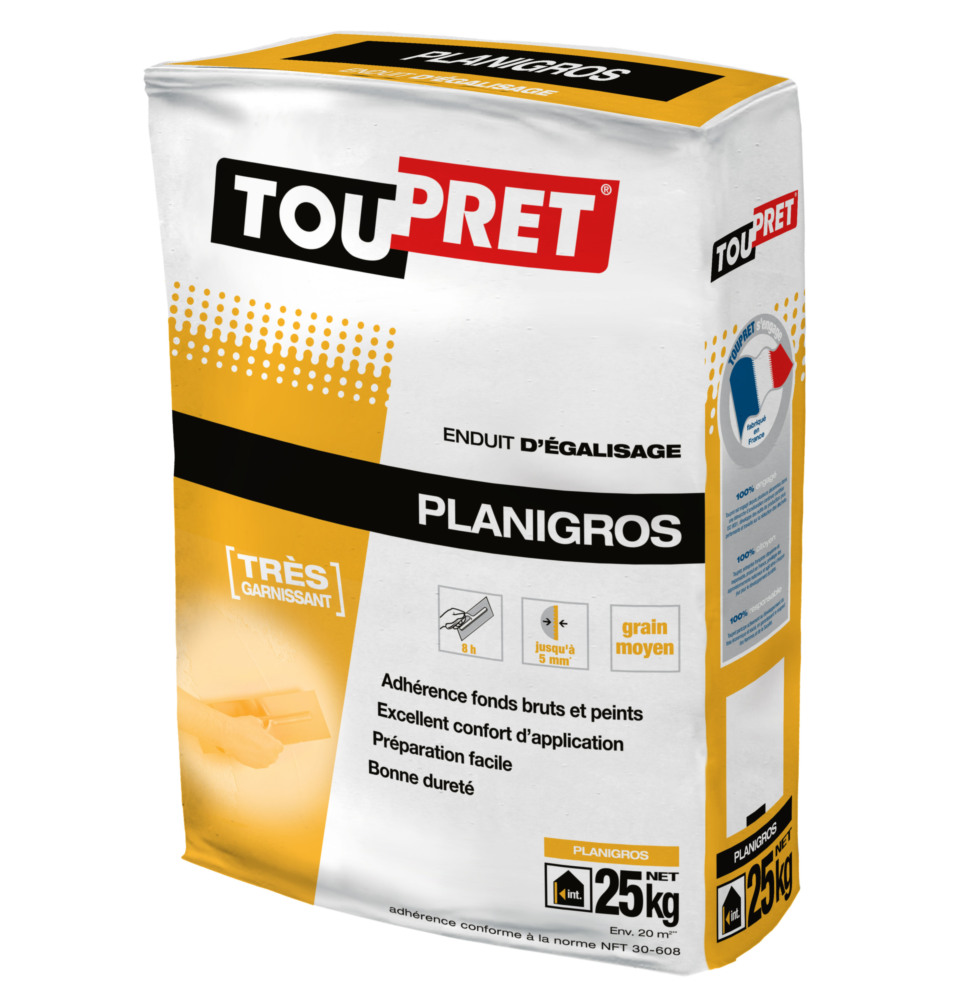 Enduit d’égalisage Planigros en poudre 25kg | DOD