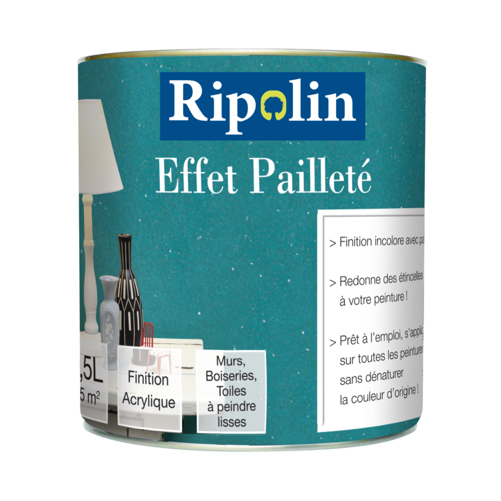 Vernis finition pailletée 0L5 incolore