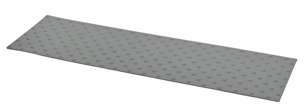 Dalles podotactiles "Accessdal" 1400x400mm, épaisseur 7mm gris Ral 7040 adhésives