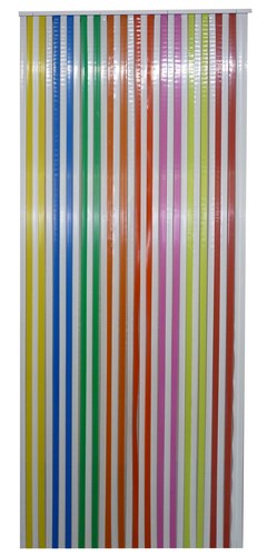 Rideau de Porte Lanières Antilles Tutti Frutti 90 x 220 cm