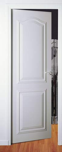 Habillage de porte en bois décoratif Duo Chapeau de Gendarme pour porte de 63 cm