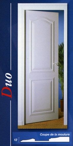 Habillage de Porte Duo Chapeau de Gendarme Pour Porte de 63 cm