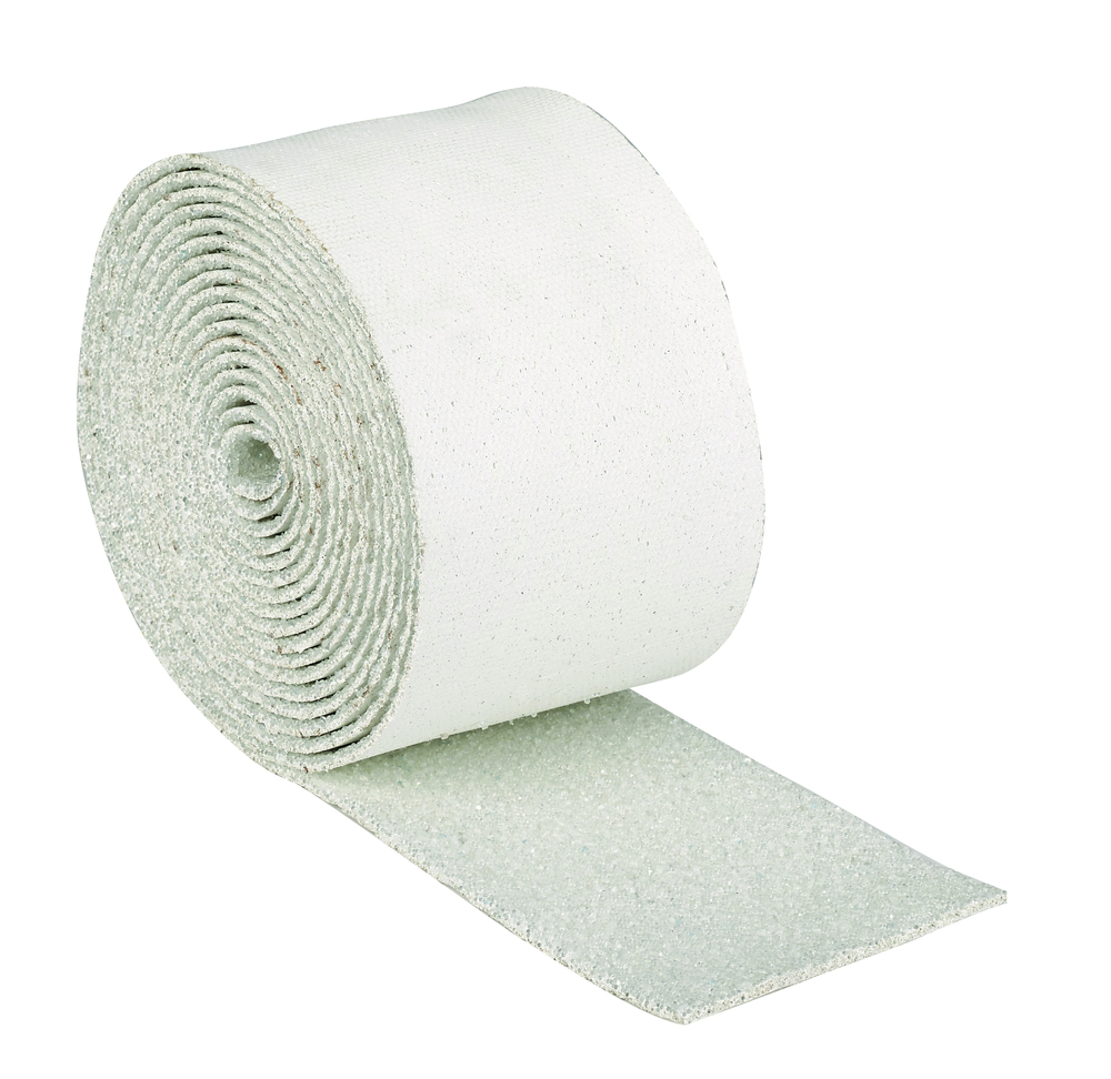 Bande Thermocollante Antidérapante Blanche 5mx100mm