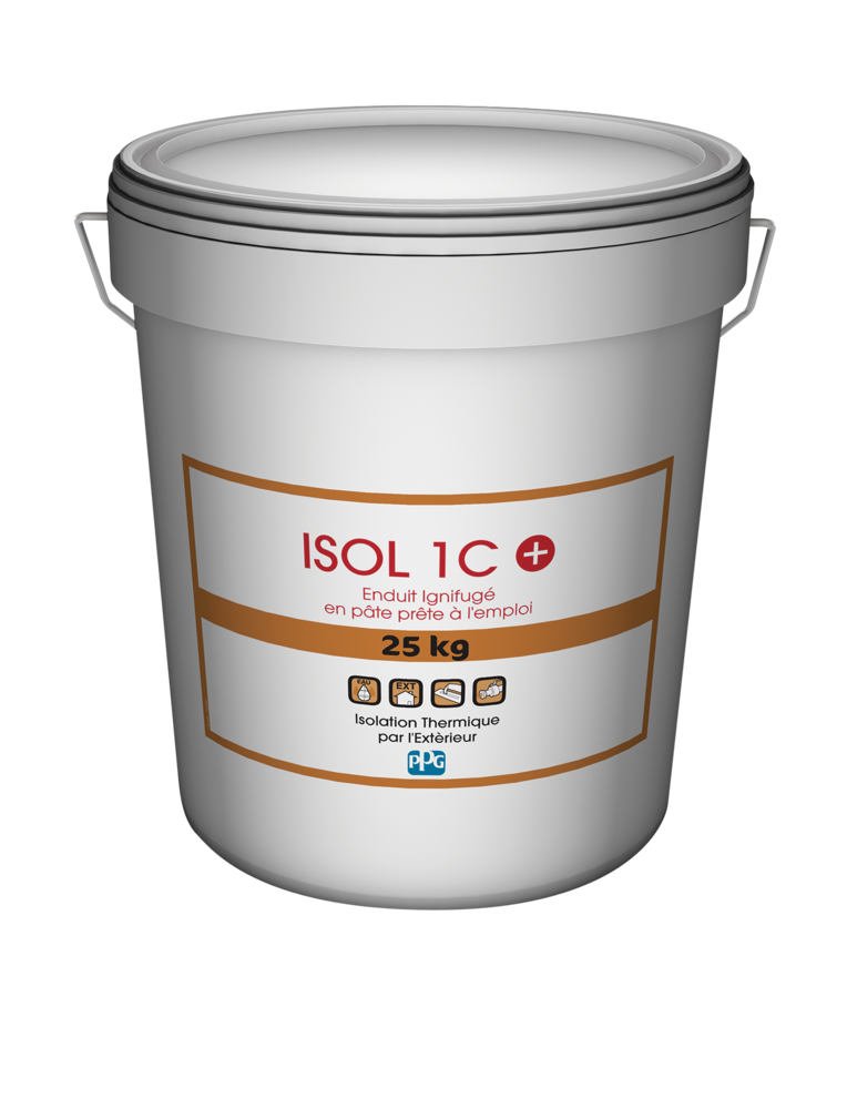 ISOL 1-C+ pâte seau 25kg