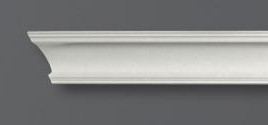 Mini Corniche P185 en staff de 8.5 cm x 12 cm pour décoration murale et plafond