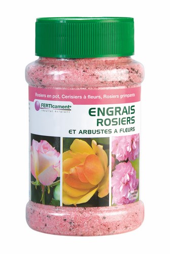 Engrais rosiers et arbustes à fleurs 530g
