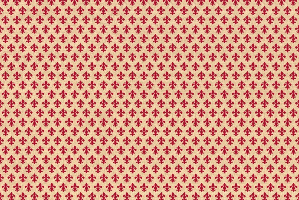 Adhésif Fleur de lys rouge 45cmx15ml