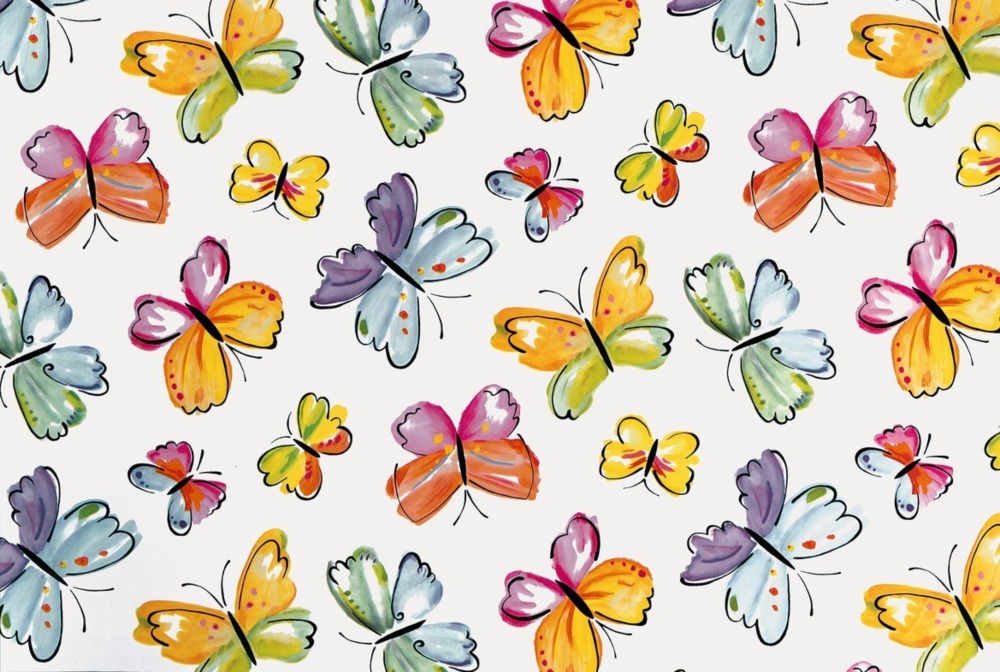 Adhésif Papillons 45cmx15ml