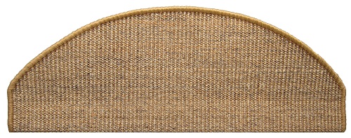 Tapis Escalier Sisal Nature D 50 28 x 65 cm