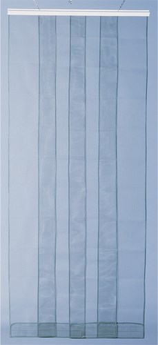 Moustiquaire fibre de verre Arles 4 bandes gris 100x220cm