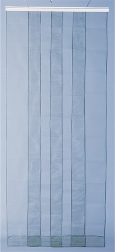 Moustiquaire Fibre de Verre Arles 4 Bandes Gris 100 x 220 cm