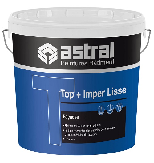 Top + Imper lisse blanc base P 15L