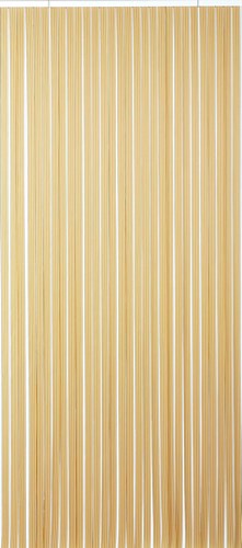 Rideau de porte lanières Tahiti brun/beige 90x220cm