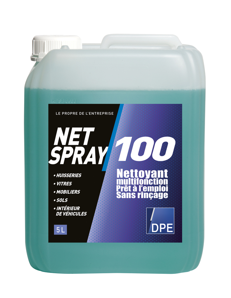 Nettoyant dégraissant multifonction professionnel Net Spray 100 en bidon de 5L
