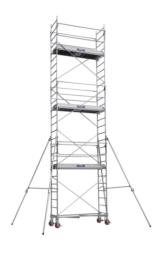 Échafaudage Roulant Acier Rollstar 205 - Hauteur de Travail 10m