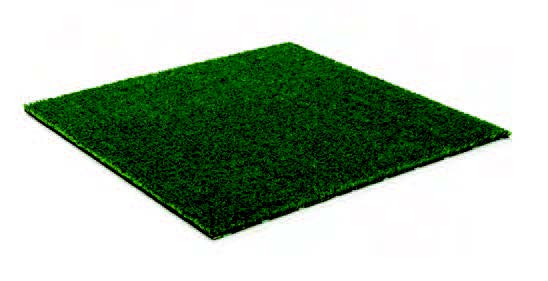 Gazon synthétique Spring vert 1 x 30 m d'aspect naturel pour aménagement extérieur