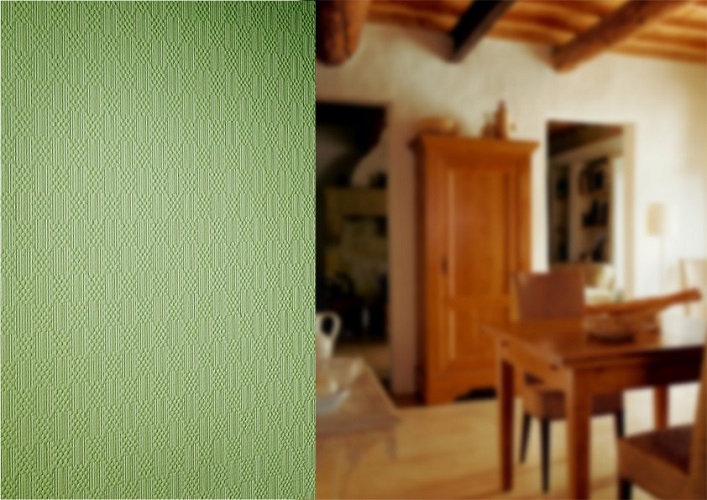 Toile de Verre Décorative N0490 Mosaïque 50m x 1m pour revêtement mural