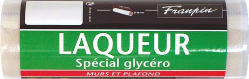 Manchon laqueur Spécial Glycéro pour murs et plafonds, avec fibres fines pour une finition lisse.