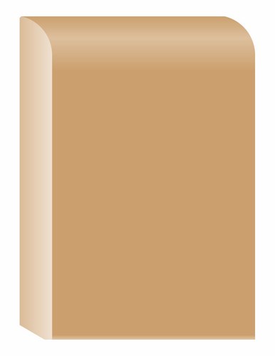 Plinthe Brute PL100 100 x 10 mm 2.40 m