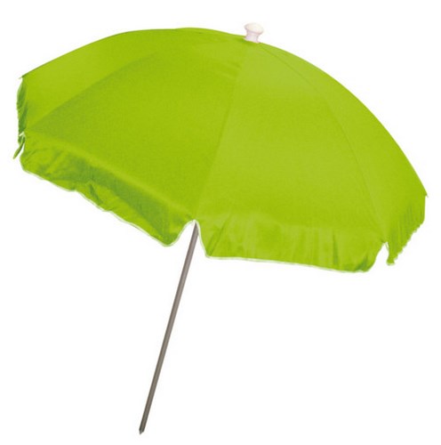 Parasol de plage à fermeture sécurisée automatique 180cm - 5 coloris assortis