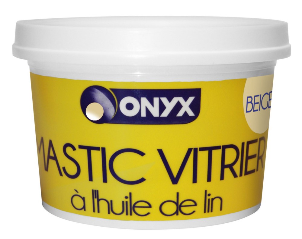 Mastic Vitrier à l'Huile de Lin Beige 1 kg