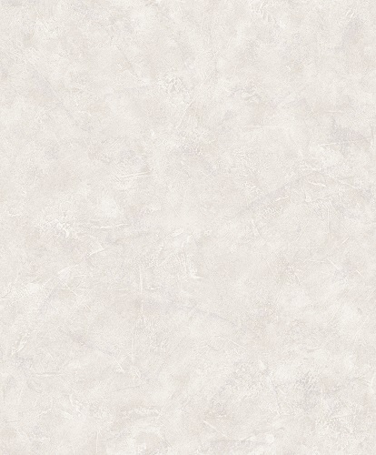 Papier peint uni taloché fin blanc grisé L487-90 expansé sur intissé