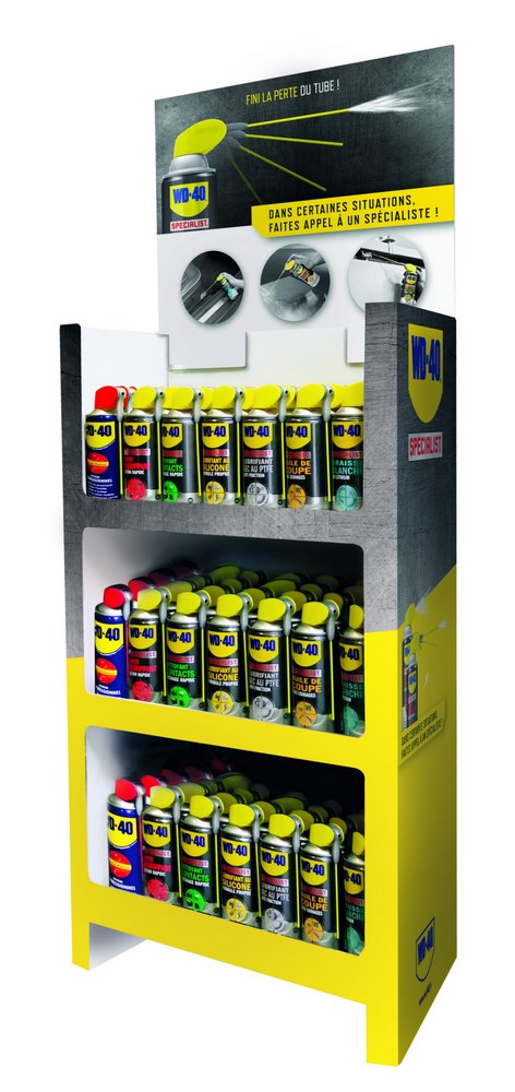 Box panaché WD-40 SPECIALIST 250ml 84 aérosols