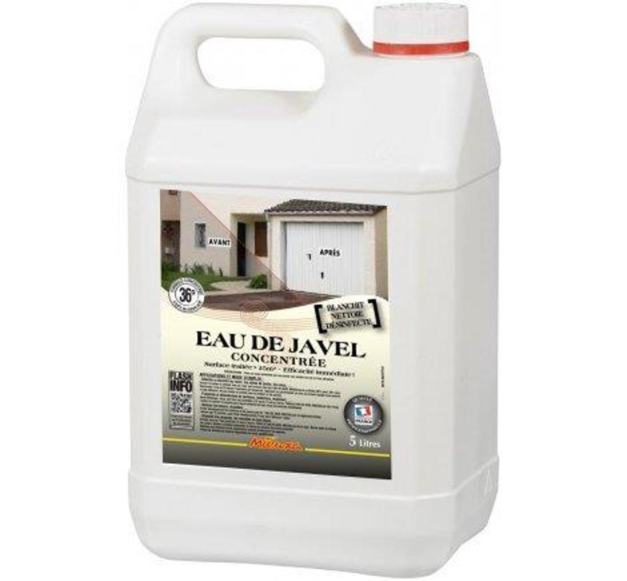 Dilution Javel 9 6 Pour Nettoyage Terrasse DOD - EAU DE JAVEL 9.6 % 5 LITRES